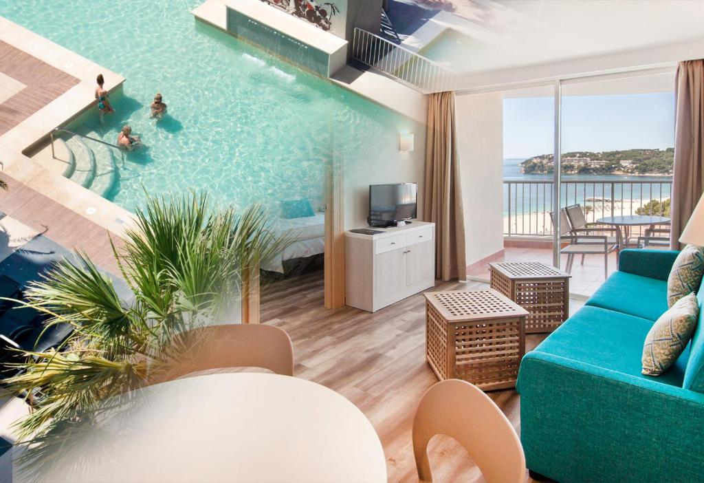 apartamentos vistasol vistas al mar apartahotel magaluf mallorca islas baleares playa