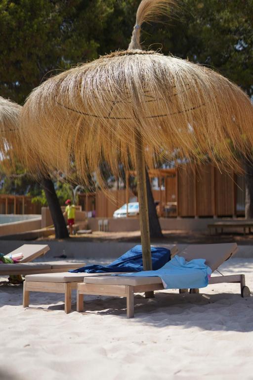bungalows alfacs camping primera línea de playa les cases d'alcanar cataluña