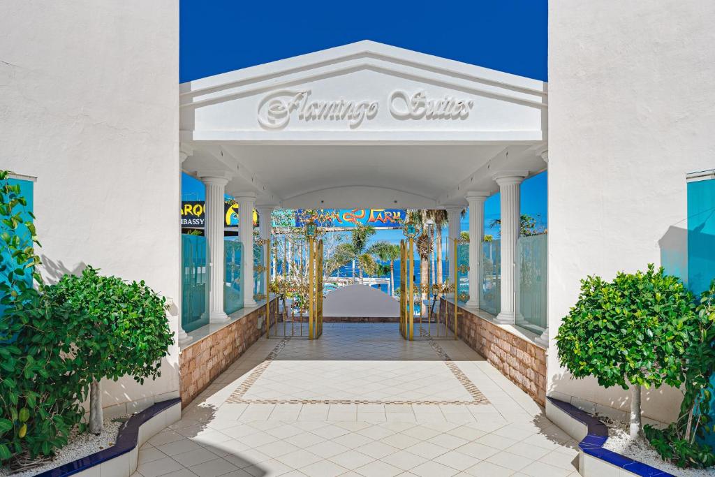 flamingo suites boutique hotel vistas al mar adeje a pie de playa tenerife canarias