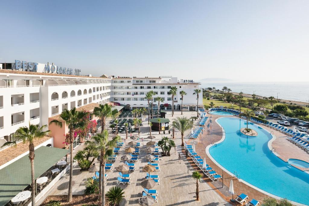 hotel best mojacar a pie de playa andalucía vistas al mar