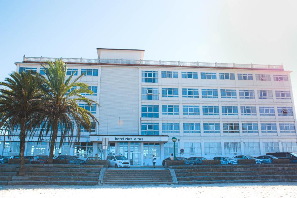 hotel faranda rias altas primera línea de playa perillo galicia vistas al mar