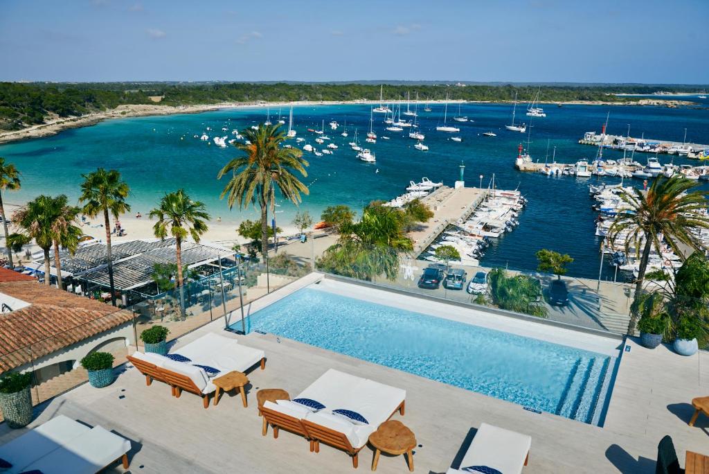 hotel honucai vistas al mar colonia de sant jordi a pie de playa mallorca