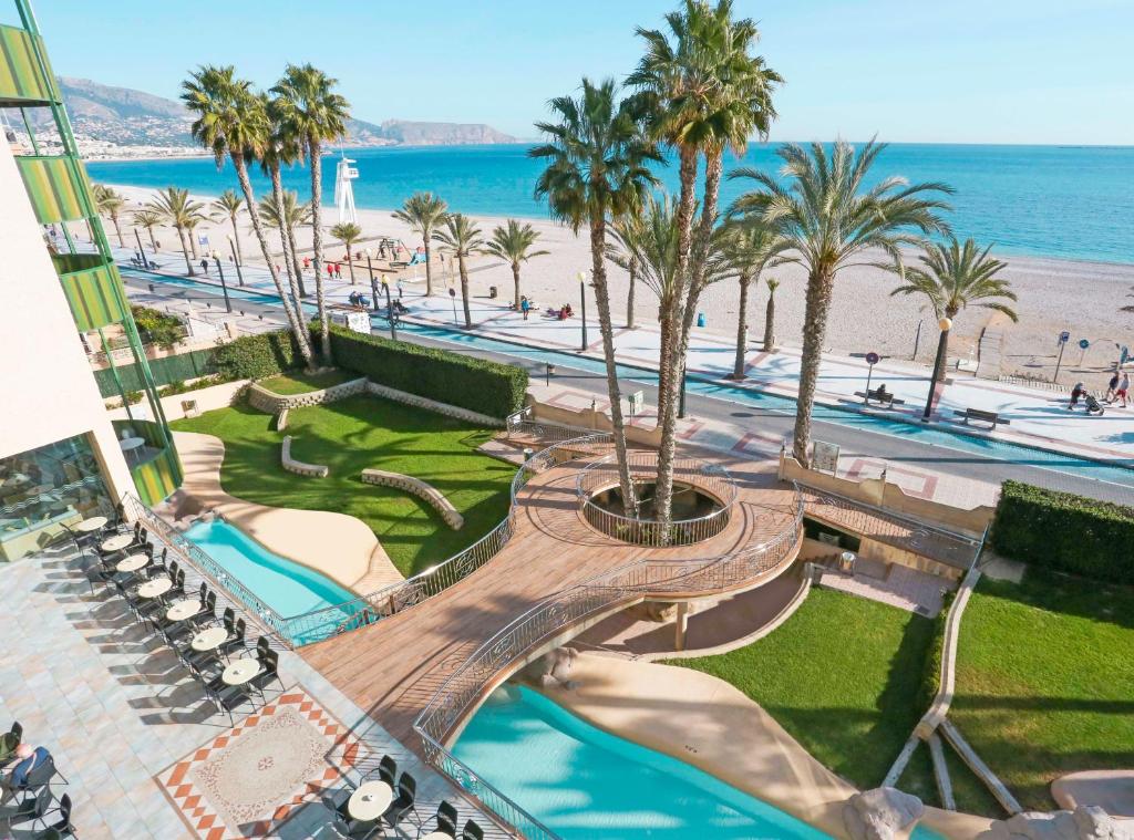 hotel kaktus albir primera línea de playa albir comunidad valenciana vistas al mar