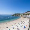 hotel nautilus primera línea de playa raxó galicia vistas al mar