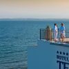 hotel spa terraza a pie de playa rosas cataluña vistas al mar