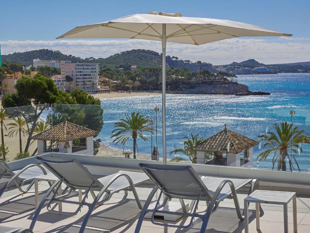 paguera treff boutique hotel vistas al mar primera línea de playa mallorca