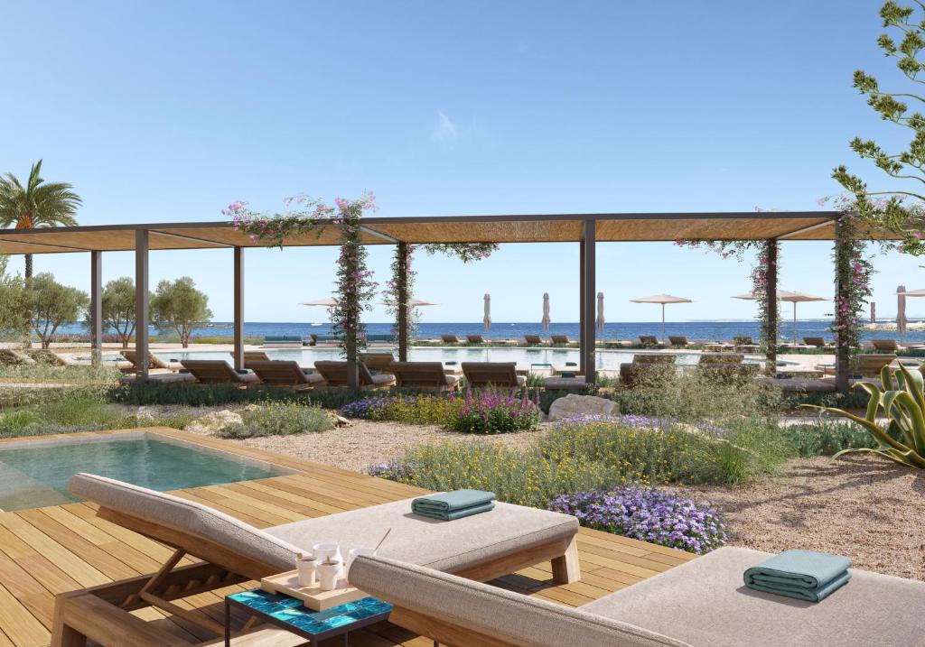 universal grand leon spa vistas al mar hotel colonia de sant jordi a pie de playa mallorca